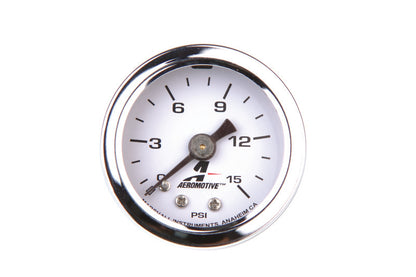 Aeromotive 0-15 psi Fuel Pressure Gauge 15632 Photo - Primary