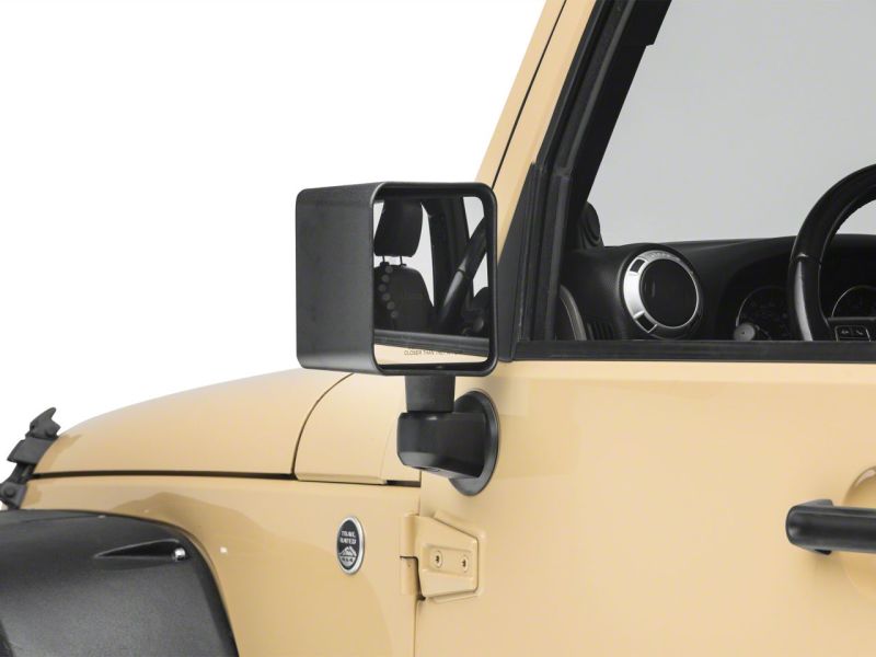 Raxiom 07-18 Jeep Wrangler JK Off-Road LED Manual Mirrors w/ Turn Signals J116869 J116869 Photo - Close Up