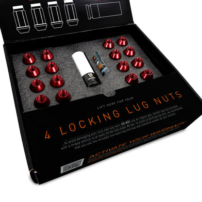Mishimoto Aluminum Locking Lug Nuts M12x1.25 20pc Set Black MMLG-125-20LBK MMLG-125-20LBK User 1