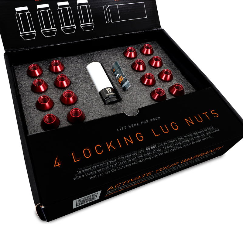 Mishimoto Aluminum Locking Lug Nuts M12x1.25 20pc Set Neo Chrome MMLG-125-20LNC MMLG-125-20LNC User 1