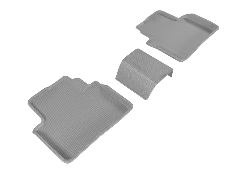 3D MAXpider 2016-2020 Honda Civic Kagu 2nd Row Floormats - Gray L1HD07421501 L1HD07421501 Photo - Primary