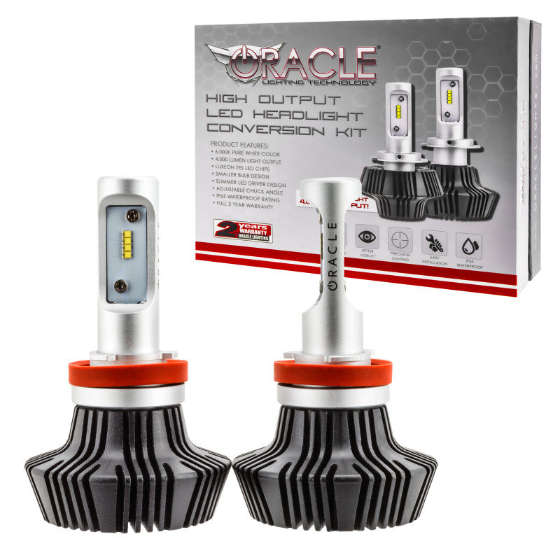 ORACLE Lighting Oracle H8 4000 Lumen LED Headlight Bulbs (Pair) - 6000K 5233-001 5233-001 Photo - Primary