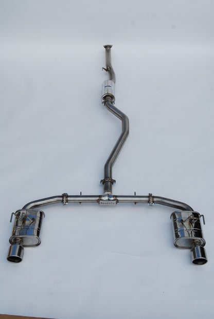 Invidia 2022+ Honda Civic Si (1.5T) 70mm Q300 Cat Back Exhaust - Rolled SS Tips HS22HS4QD1RSL HS22HS4QD1RSL User 1
