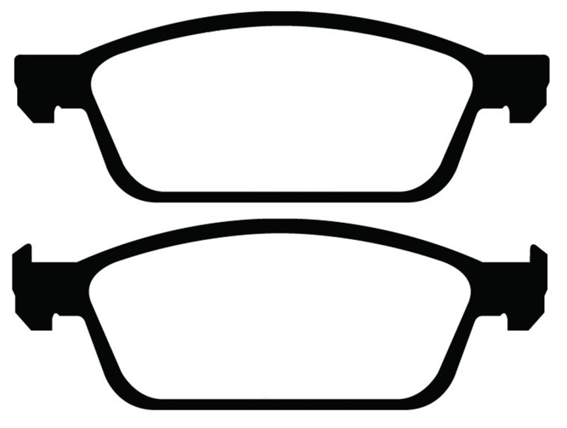 EBC 2013+ Ford Escape 1.6L/2.0L (Incl 4WD) Greenstuff Front Brake Pads DP63008 DP63008 Photo - Primary