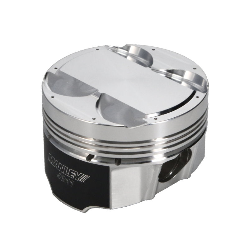 Manley Mitsubishi 4B11 86.5mm Bore 9.0:1 CR -5cc Dish Turbo Tuff Piston Set w/ Rings 614205CE-4 614205CE-4 User 2