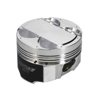 Manley Mitsubishi 4B11 86.5mm Bore 9.0:1 CR -5cc Dish Turbo Tuff Piston Set w/ Rings 614205CE-4 614205CE-4 User 2