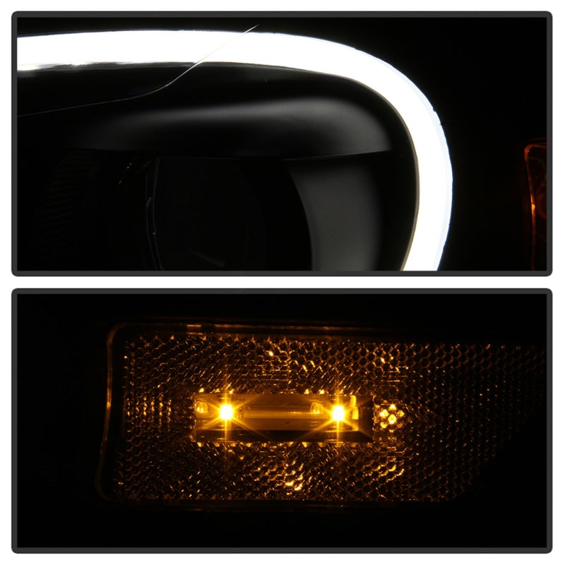 SPYDER xTune 06-13 Chevrolet Impala LED Light Bar Headlights - Black Smoke (PRO-JH-CIM06-LB-BSM) 9042256 9042256 Photo - Unmounted