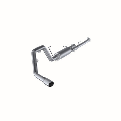 MBRP 2009-2010 Toyota Tundra 5.7L Ec-Std. & Sb/Cc-Sb Cat Back Single Side S5314AL Photo - Primary