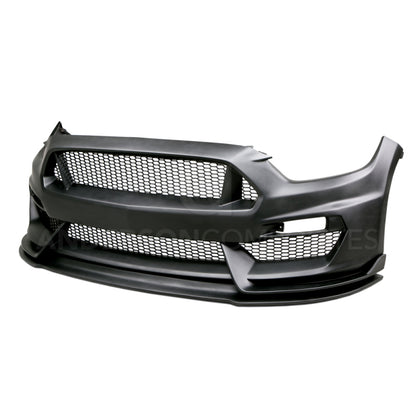 Anderson Composites 15-16 Ford Mustang GT350 Style Fiberglass Front Bumper w/ Front Lip AC-FB15FDMU-GR-GF AC-FB15FDMU-GR-GF Photo - Primary