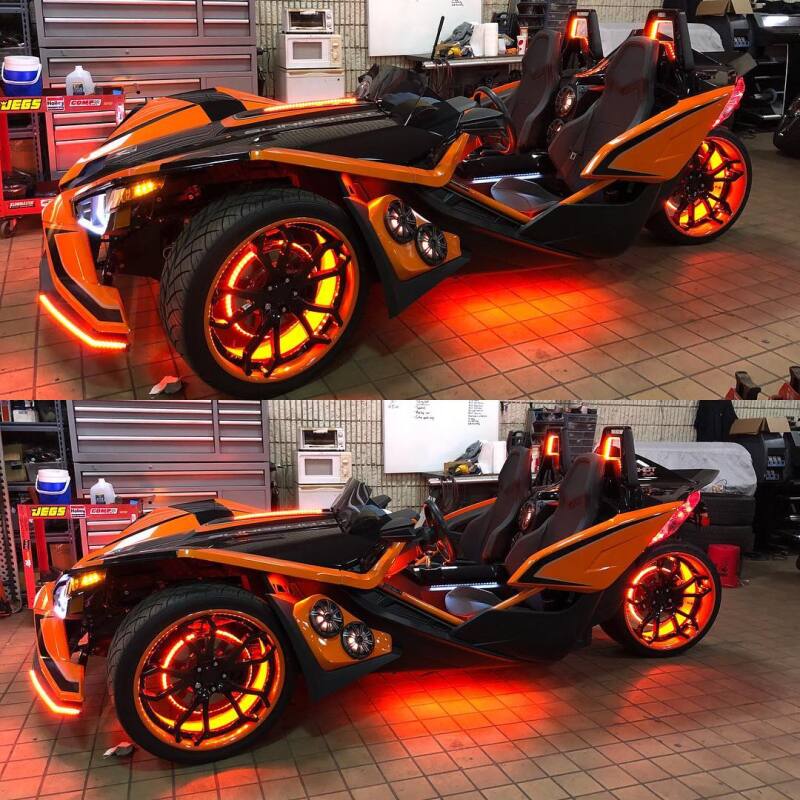 ORACLE Lighting Oracle LED Illuminated Wheel Rings - ColorSHIFT - 15in. - ColorSHIFT No Remote 4210-334 4210-334 Photo - lifestyle view