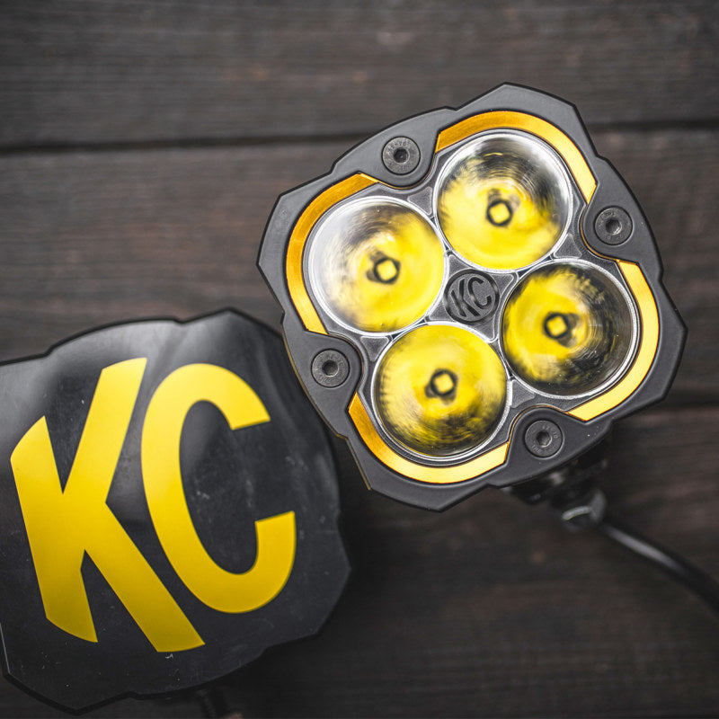 KC HiLiTES FLEX ERA® 4 - 1-Bezel Ring - ED Coated 30570 Photo - lifestyle view