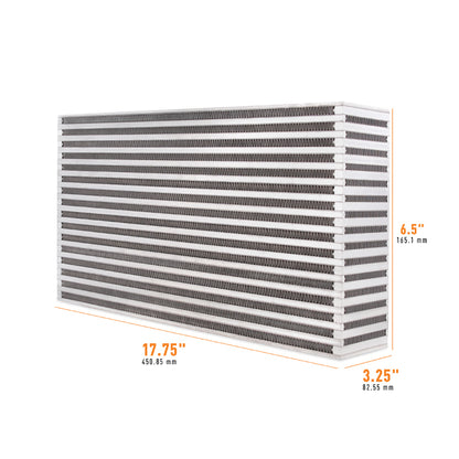 Mishimoto Universal Air-to-Air Intercooler Core - 17.75in / 6.5in / 3.25in MMUIC-16 MMUIC-16 Photo - Primary