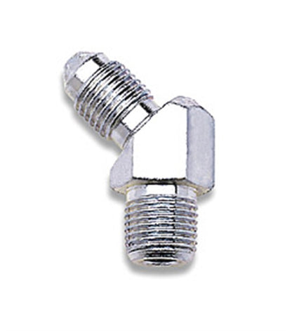 Russell -3 AN 1/8 Inch NPT Pipe Male 45° Brake Adapter Fitting - Endura 642931 Photo - Primary