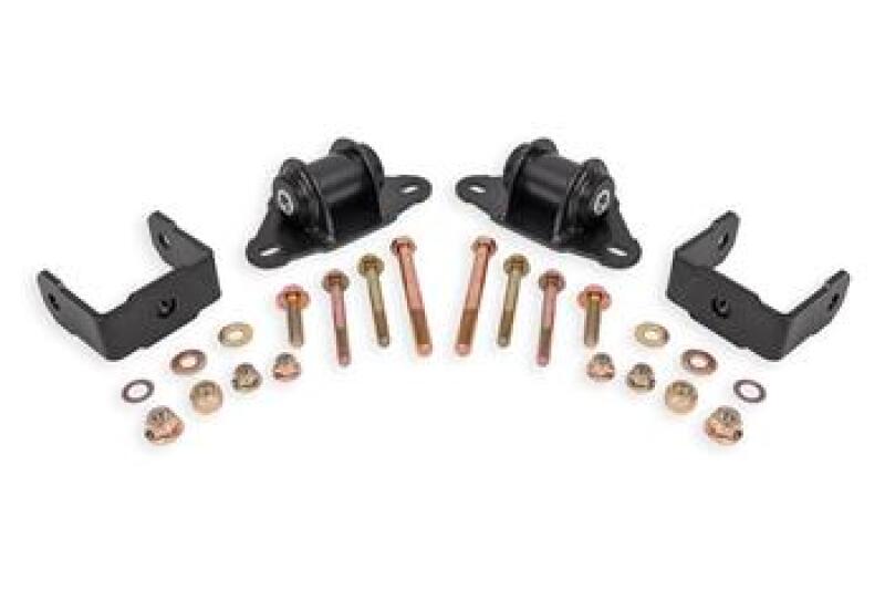 BMR Suspension BMR 14-19 Chevrolet Corvette Transmission/Differential Mount - Black Hammertone TM571H TM571H User 1