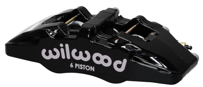 Wilwood Caliper-Forged DP6A, 5.25" mt.-R/H, 1.62/1.38"/1.38" Pistons 120-13428-BK User 1