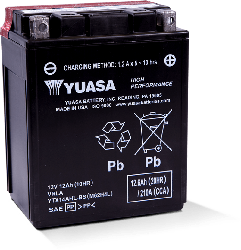 Yuasa Battery Yuasa Ytx14Ahl-Bs Yuasa Battery YUAM62H4L