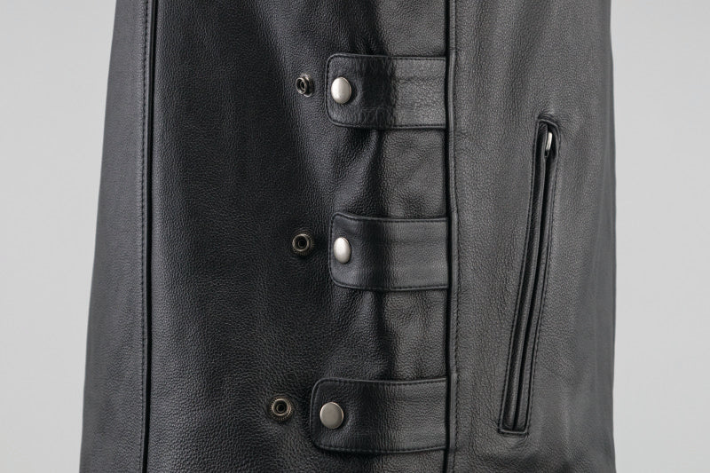 Kuryakyn Leather By River Road Plains Leather Vest Black - Small 094405 094405 User 3