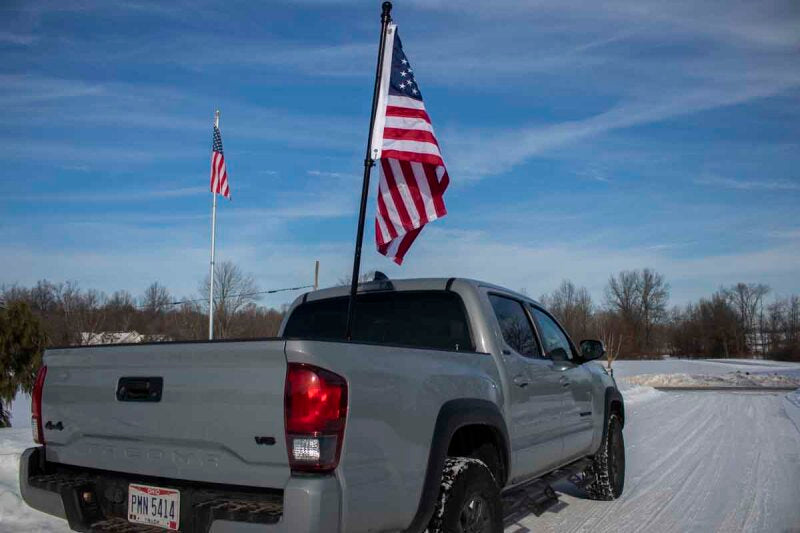 Fishbone Offroad Bed Rail Flag Mount FB21329 FB21329 Photo - lifestyle view