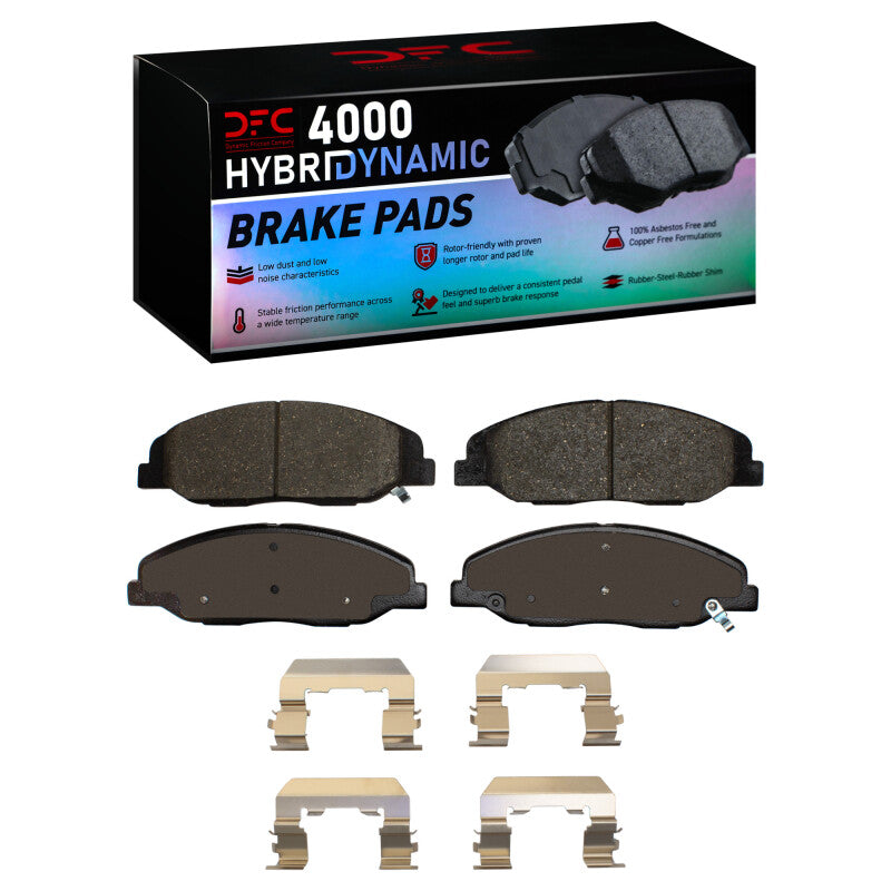 DFC DFC 4000 HybriDynamic Brake Pads Brakes, Rotors & Pads Brake Pads - OE main image
