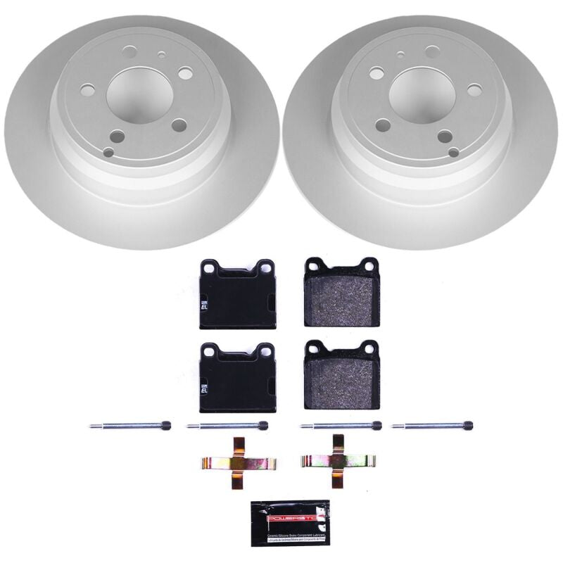 PowerStop Power Stop 94-97 Volvo 850 Rear Euro-Stop Brake Kit ESK3145 ESK3145 Photo - Primary