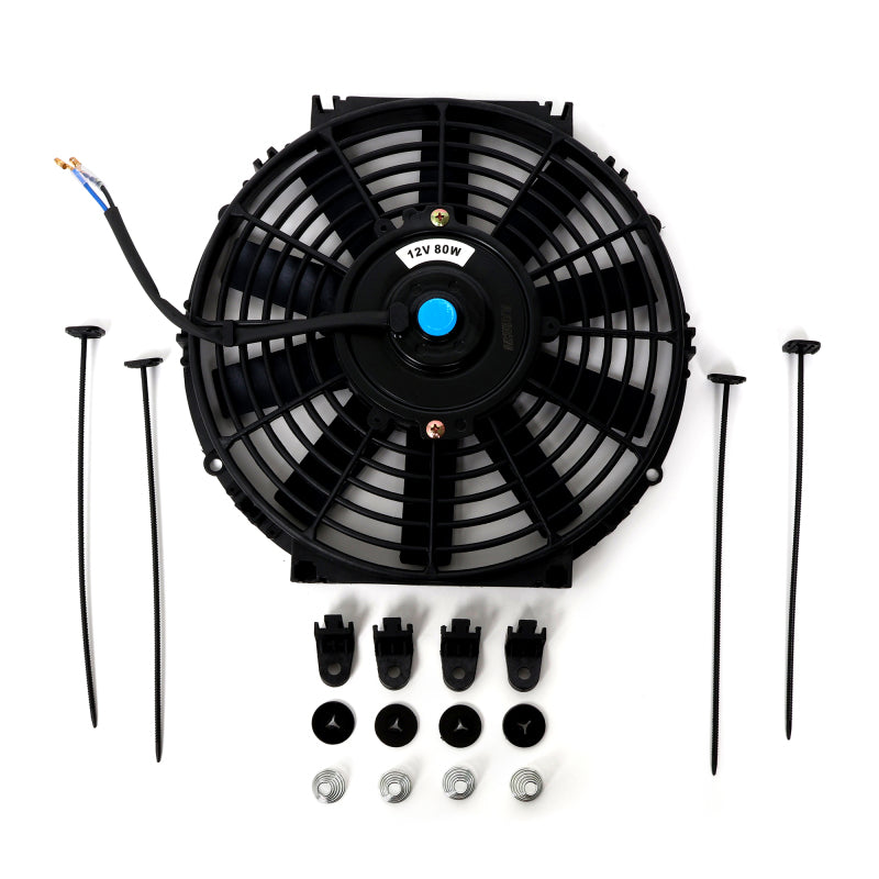BLOX Racing 10" Electric Slim Fan - Black, Universal BXCC-00001-BK User 1