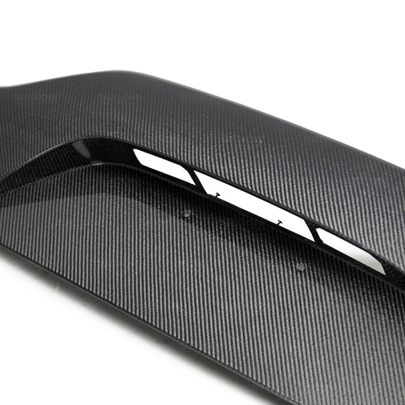Seibon OE-Style Carbon Fiber Trunk Garnish for 2018-2023 Kia Stinger TG18KIST TG18KIST Photo - Primary