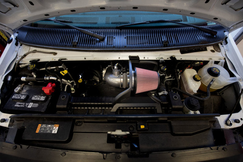 K&N Engineering K&N 21-22 Ford E350/450 V8-7.3L Performance Air Intake Kit 77-2618KC 77-2618KC Photo - Mounted