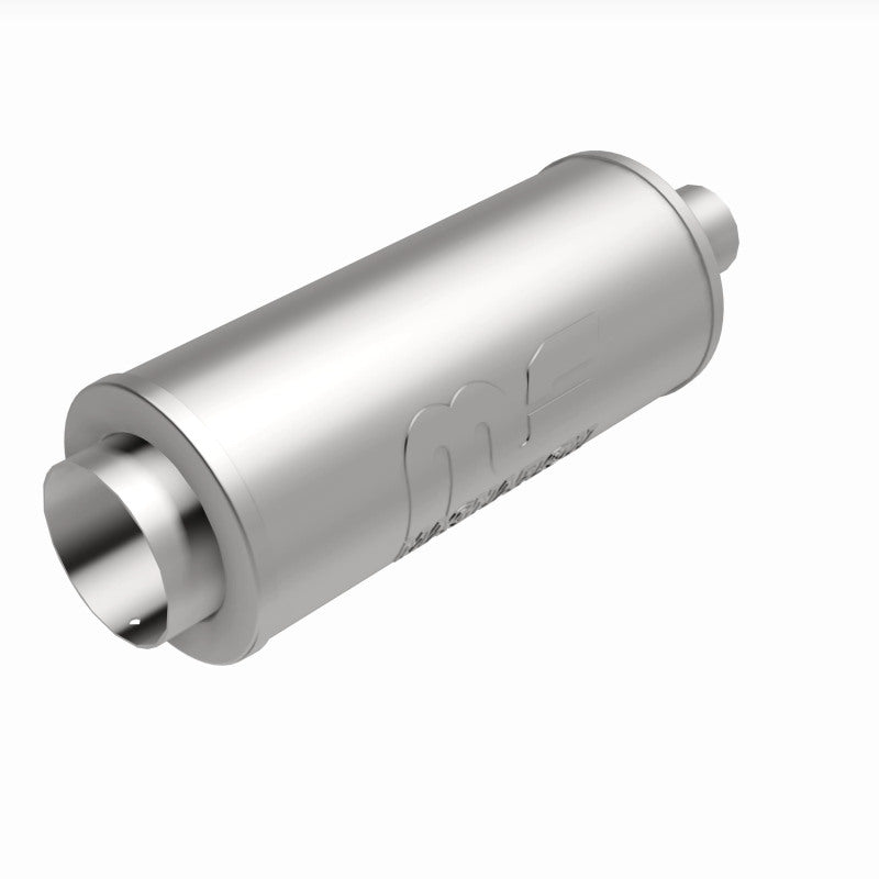 MagnaFlow 6" Round Center/Center Performance Muffler With Tip 14846 360 Degree Image Set