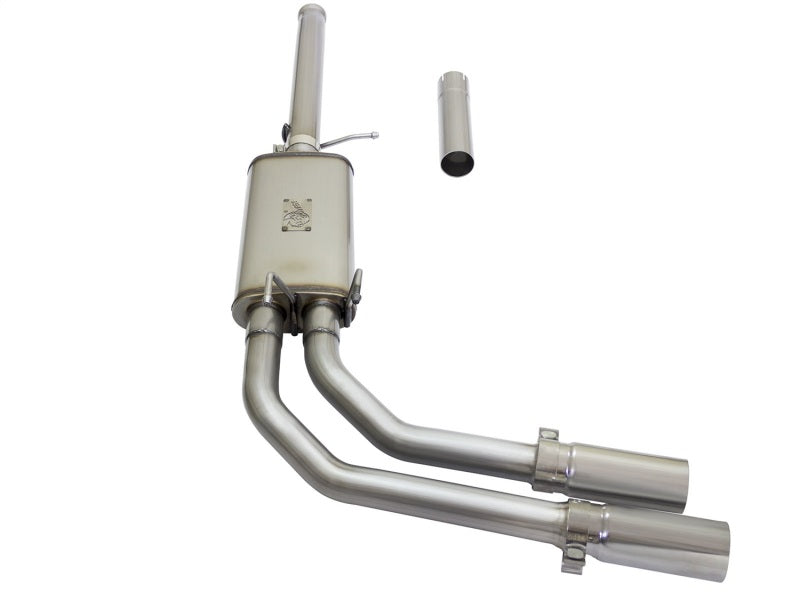aFe  POWER Rebel Series 3" to 2-1/2" 409 SS Cat-Back Exhaust System 49-44062-P Photo - Unmounted