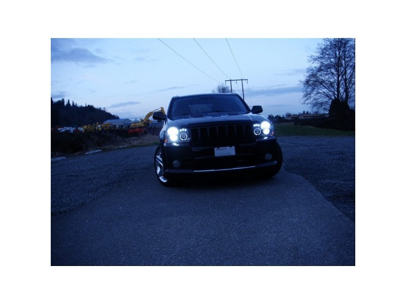 Spyder Jeep Grand Cherokee 05-07 Projector Headlights LED Halo LED Blk Low 9006 PRO-YD-JGC05-HL-BK 5011091 5011091 User 1