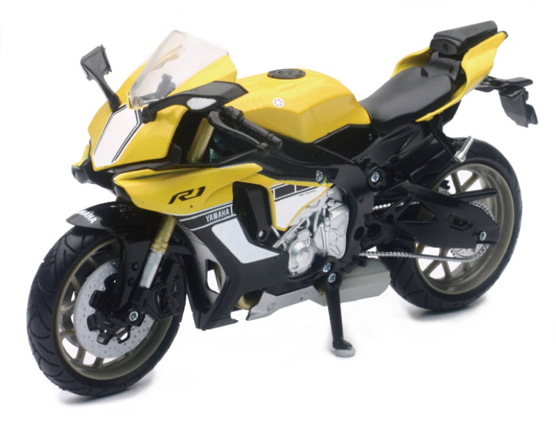 New Ray Toys Yamaha YZF-R1 Street Bike (Yellow)/ 1:12 57803B