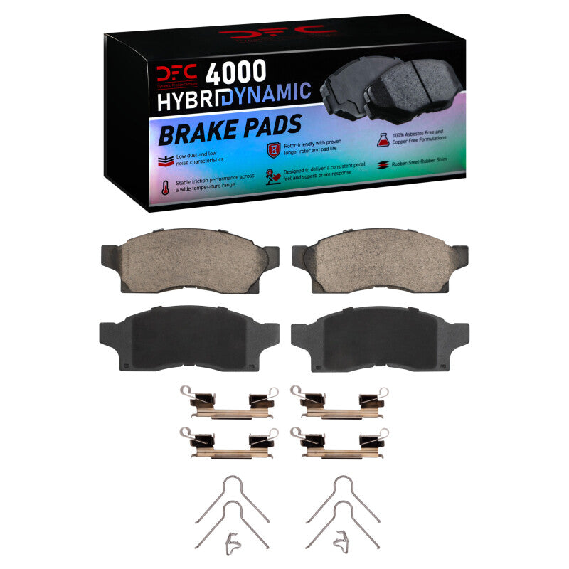 DFC DFC 4000 HybriDynamic Brake Pads Brakes, Rotors & Pads Brake Pads - OE main image