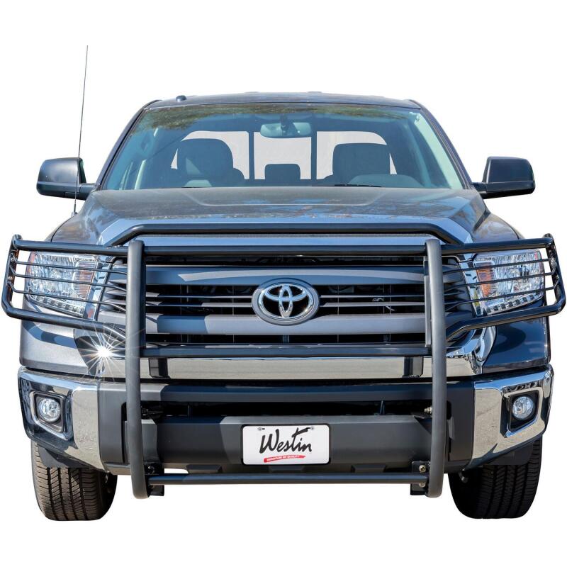 Westin 2014-2018 Toyota Tundra Sportsman Grille Guard - Black 40-3705 40-3705 Photo - Mounted