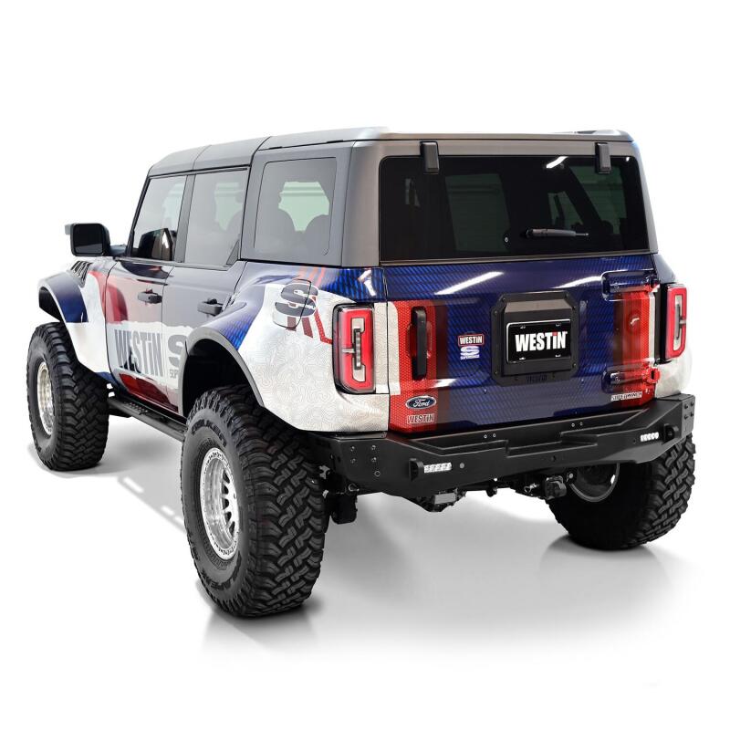 Westin 21-25 Ford Bronco (Excl. Sport) XTS Rear Bumper - Tex. Blk 59-712255 59-712255 Photo - Primary