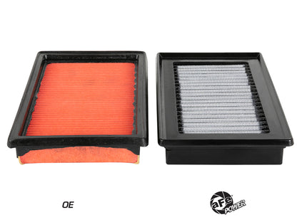 aFe Magnum FLOW Pro DRY S OE Replacement Filter (Pair) 14-19 Infiniti Q50 V6 3.5L/3.7L 31-10273-MA 31-10273-MA Photo - Unmounted