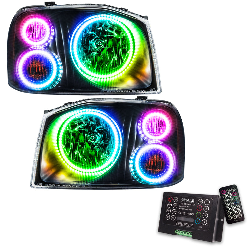 ORACLE Lighting Oracle 01-04 Nissan Frontier SMD HL - Triple Halo - ColorSHIFT w/ 2.0 Controller 8905-333 8905-333 Photo - Primary