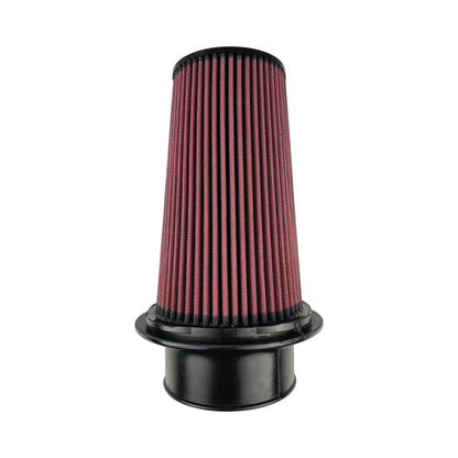 Injen 8-Layer Oiled Cotton Gauze Air Filter 4.0in ID/ 7.0in Base / 8.80in Height / 5in Top X-1108-BR X-1108-BR Photo - Primary