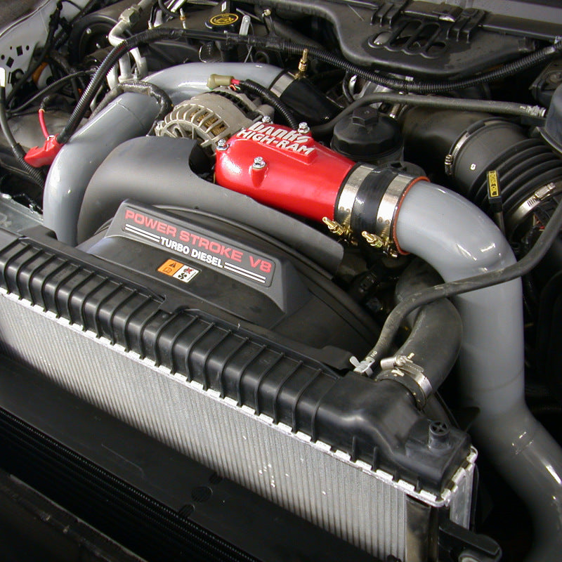 Banks Power 03-04 Ford 6.0L w/ Stock Intercooler High-Ram Air Intake System 42750 Photo - Mounted