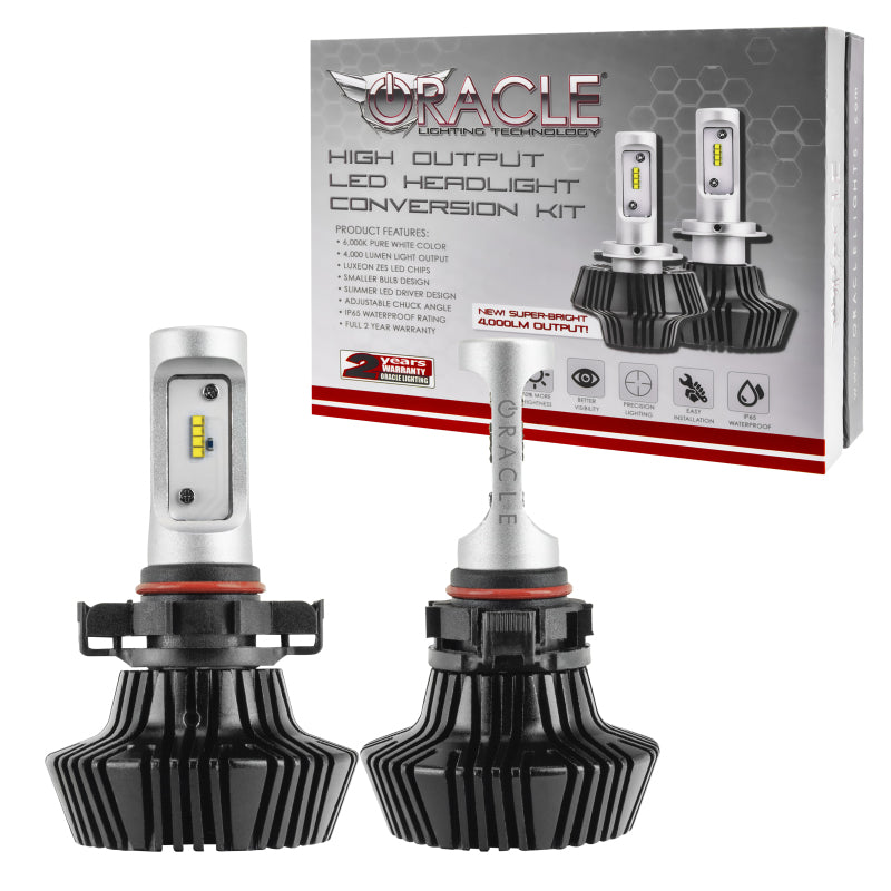 ORACLE Lighting Oracle PSX24w/ 2504 4000 Lumen LED Headlight Bulbs (Pair) - 6000K 5245-001