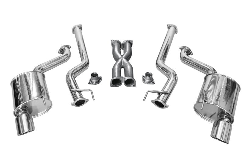 Injen Polished 76mm SS Cat-Back Exhaust 15-17 Ford Mustang GT 5.0L V8 SES9201 Photo - Primary