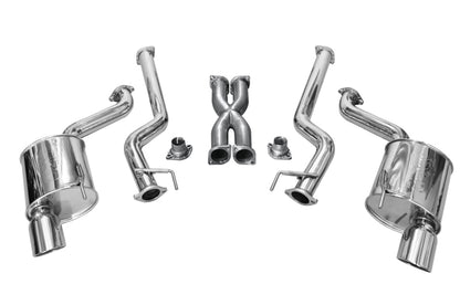 Injen Polished 76mm SS Cat-Back Exhaust 15-17 Ford Mustang GT 5.0L V8 SES9201 Photo - Primary