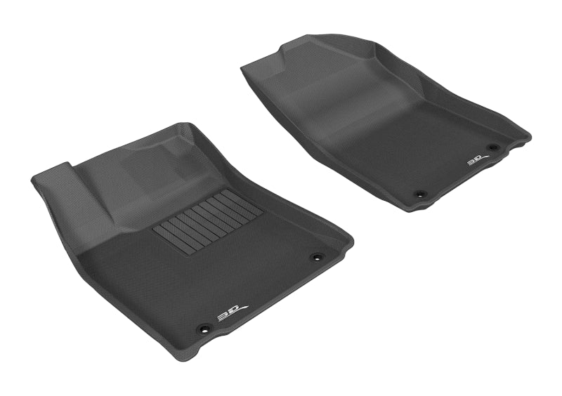 3D MAXpider 2013-2018 Lexus ES/ES Hybrid Kagu 1st Row Floormat - Black L1LX02711509 L1LX02711509 Photo - Primary