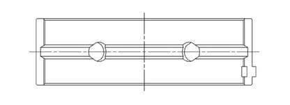 ACL BMW N54/N55/S55B30 3.0L Standard Size Main Bearing Set 7M1397H-STD 7M1397H-STD Technical Drawing