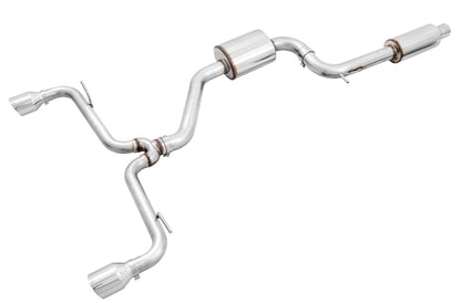 AWE Tuning Volkswagen GTI MK7.5 2.0T Touring Edition Exhaust w/Chrome Silver Tips 102mm 3015-32096 3015-32096 Photo - Primary
