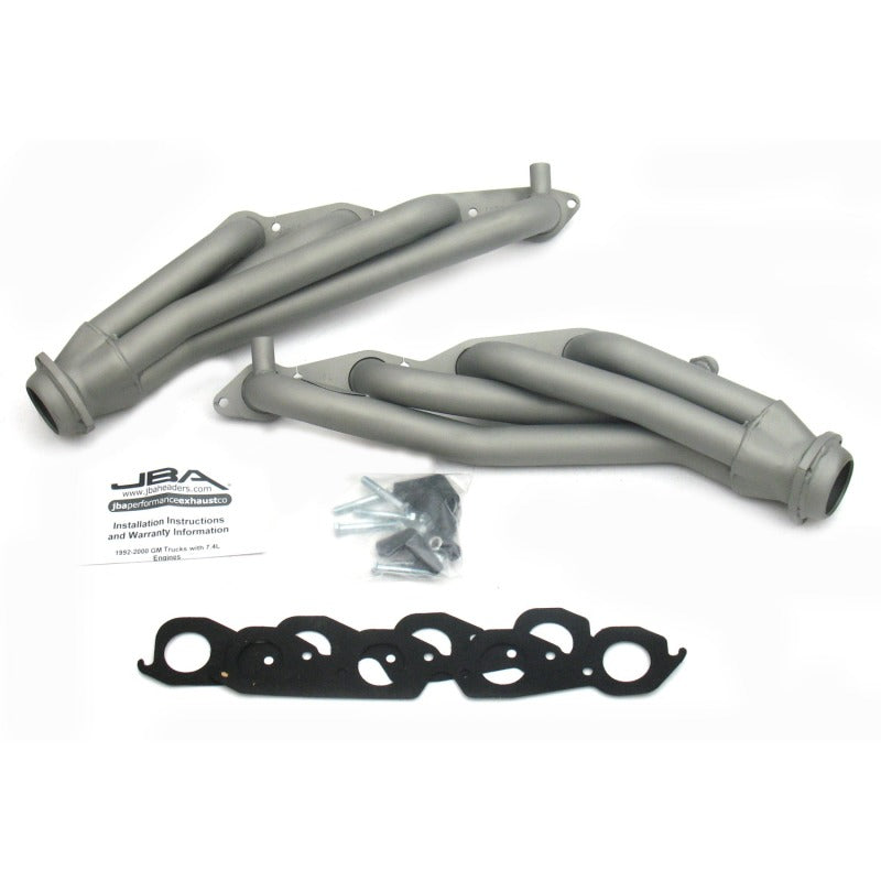 JBA 96-00 GM Truck 7.4L Voretc w/EGR & A.I.R. 1-3/4in Primary Ti Ctd Cat4Ward Header 1823SJT 1823SJT Photo - Primary