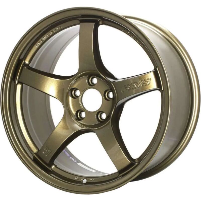 Gram Lights 57DR 18x9.5 +38 5-114.3 Almite Gold Wheel WGIX38EAGP WGIX38EAGP Photo - Primary