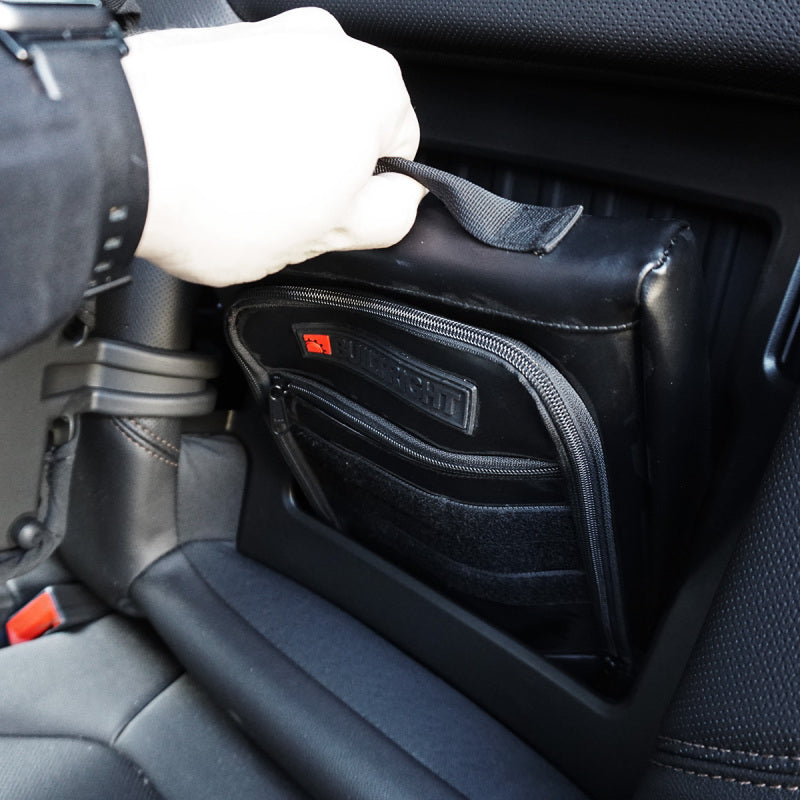 BuiltRight Industries 2019+ Chevrolet Silverado / GMC Sierra Rear Seat Cubby Pouch 105107 105107 Photo - Unmounted