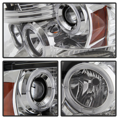 Spyder Dodge Ram 1500 09-14 10-14 Projector Headlights Halogen- LED Halo LED - Chrm PRO-YD-DR09-HL-C 5010049 5010049 User 1
