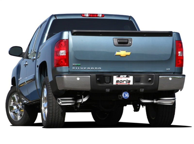 Borla 09-12 Chevrolet Silverado / 09-12 GMC Sierra 1500 WT/SLE/LT 4.8L/5.3L/6.0L SS Catback Exhaust 140342 140342 Photo - Close Up