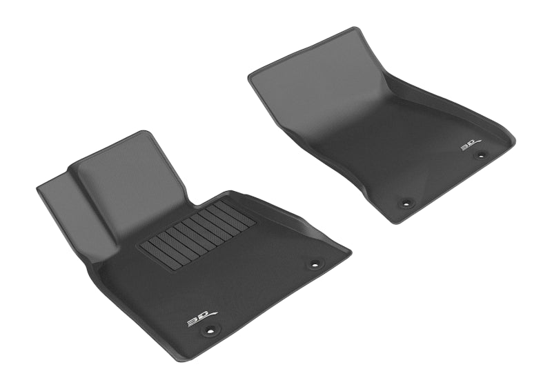 3D MAXpider 2015-2019 Genesis/Hyundai G80/Genesis Sedan Kagu 1st Row Floormat - Black L1HY06111509 L1HY06111509 Photo - Primary